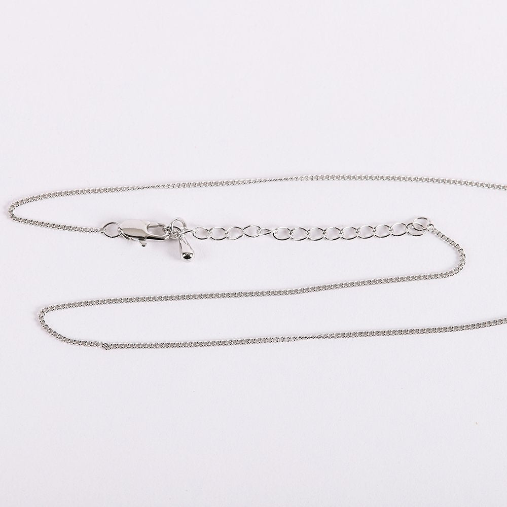 NECKLACE CRUCIFIX STERLING 18"