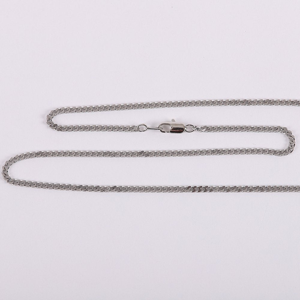 NECKLACE CRUCIFIX STERLING SM 24"