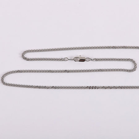 NECKLACE CRUCIFIX STERLING SM 24"