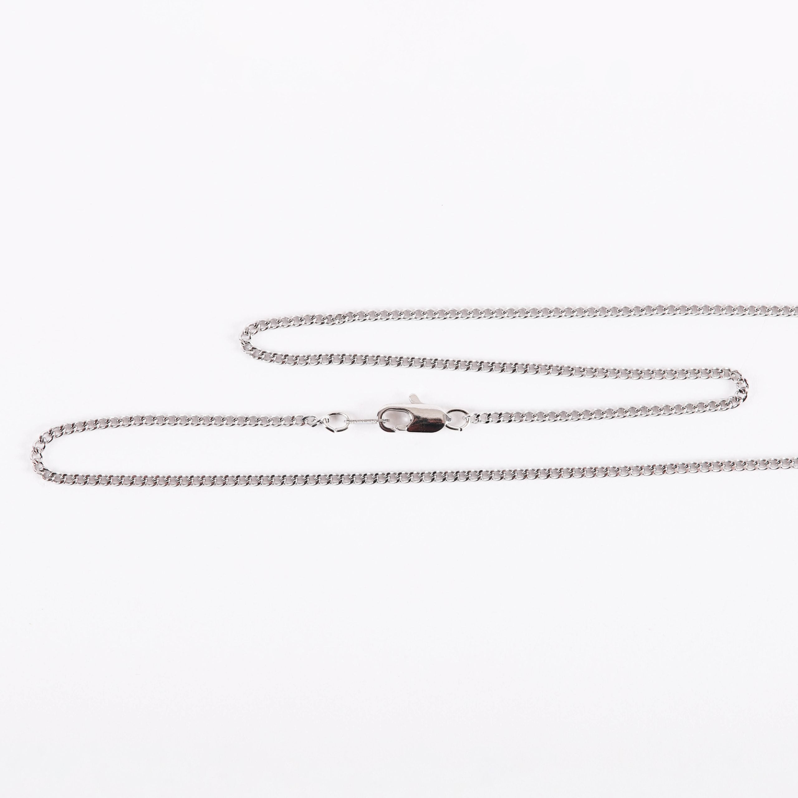 NECKLACE MUSTARD SEED HEART STERLING SILVER 18"
