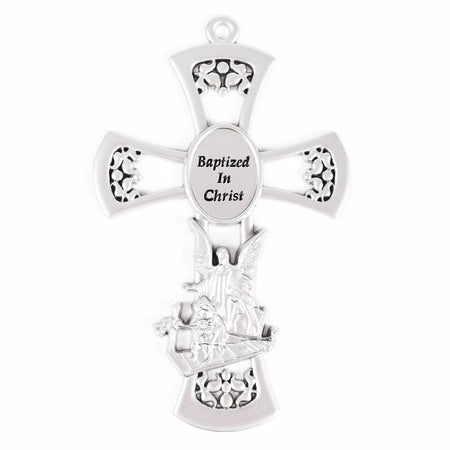 WALL CROSS BAPTIZED IN CHRIST 6"