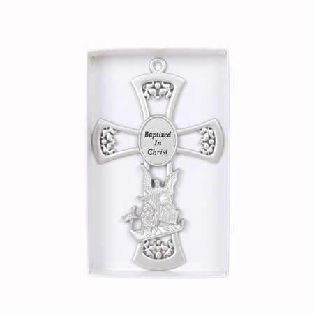 WALL CROSS BAPTIZED IN CHRIST 6"