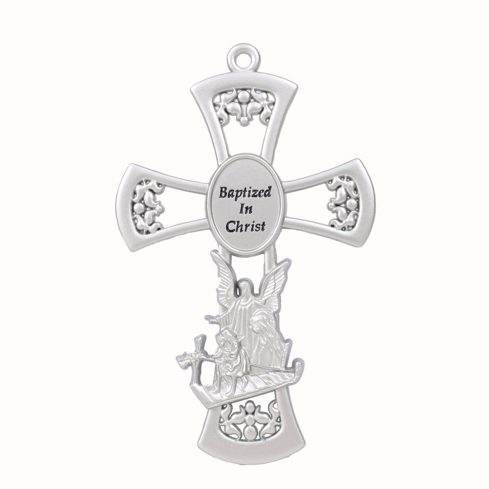 WALL CROSS BAPTIZED IN CHRIST 6"