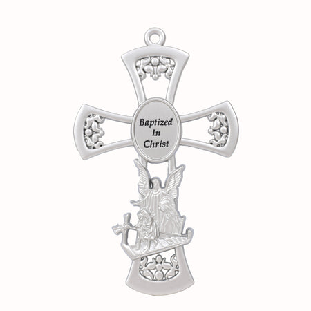 WALL CROSS BAPTIZED IN CHRIST 6"