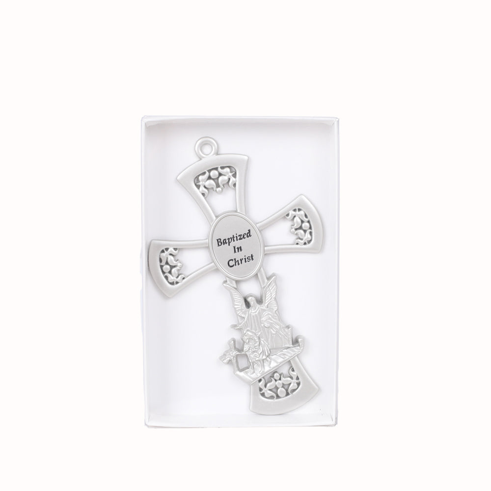 WALL CROSS BAPTIZED IN CHRIST 6"