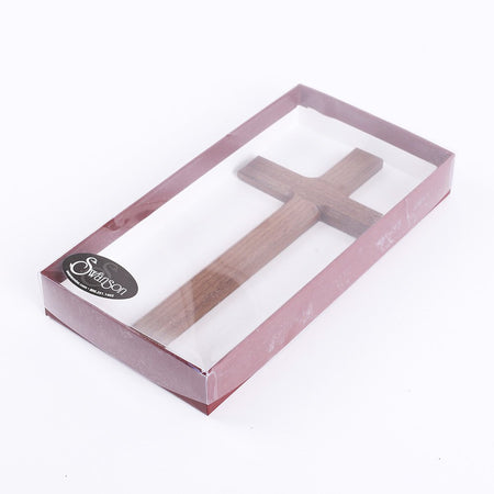WALL CROSS WALNUT 10"