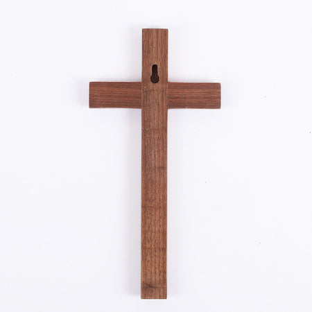WALL CROSS WALNUT 10"
