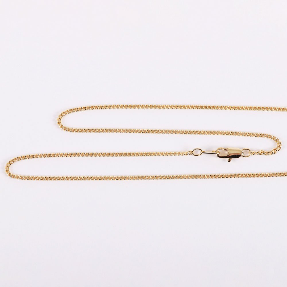 NECKLACE CROSS W/BLACK GOLD OVER SS 24"