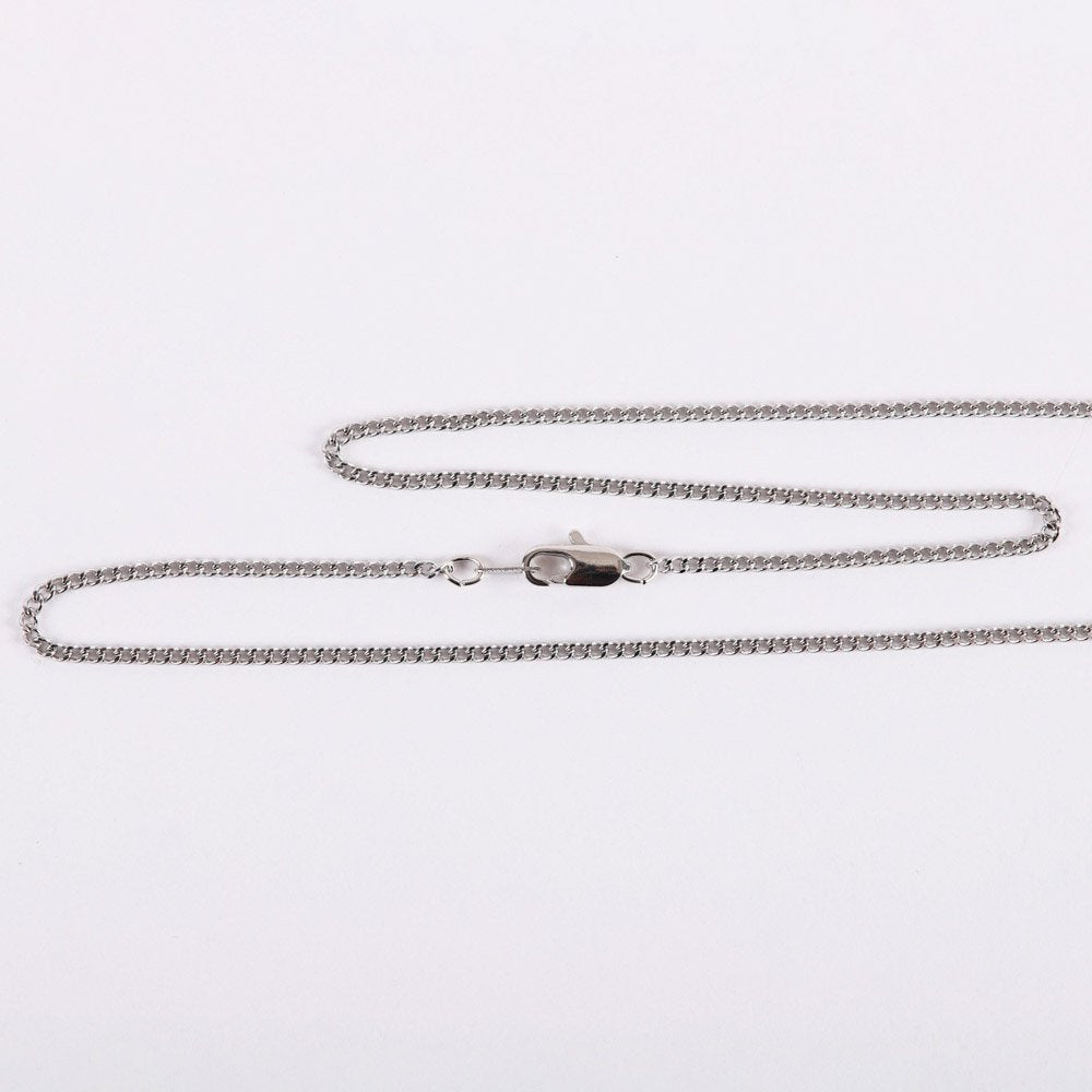 NECKLACE CROSS STERLING SILVER 24"