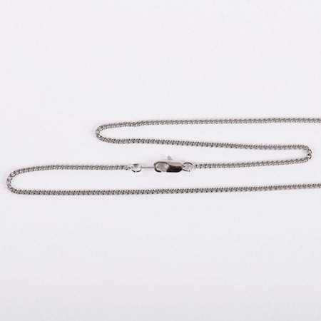NECKLACE CROSS STERLING SILVER 24"