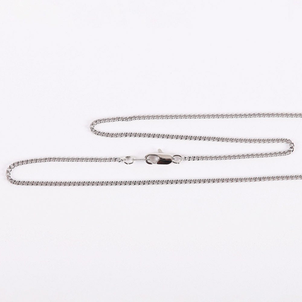 NECKLACE CROSS STERLING SILVER 20"