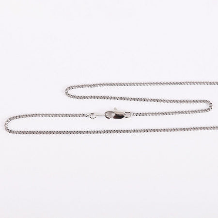 NECKLACE CROSS STERLING SILVER 20"