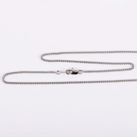 NECKLACE CROSS W/CROSS STERLING SILVER 24"