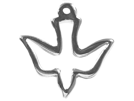 NECKLACE DOVE CUT OUT STERLING SILVER 16-18"