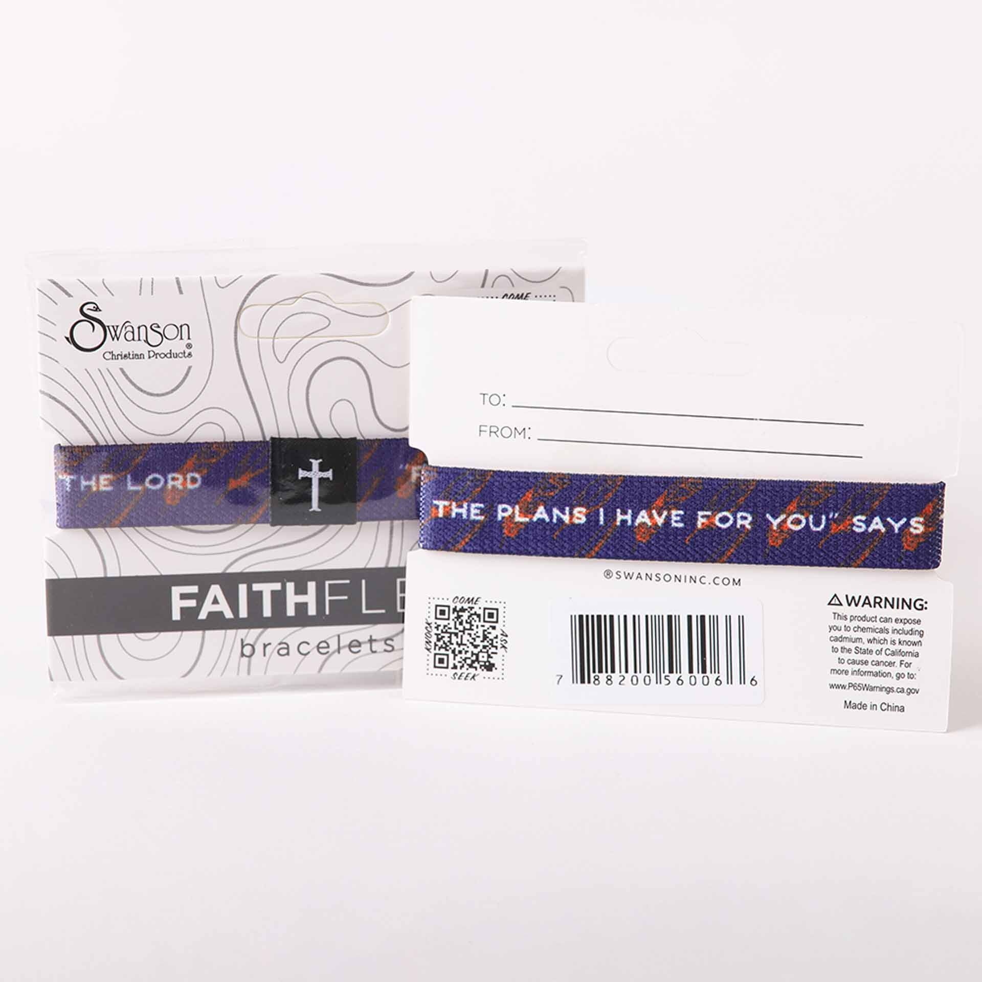 BRACELET FAITHFLEX FOR I KNOW THE PLANS