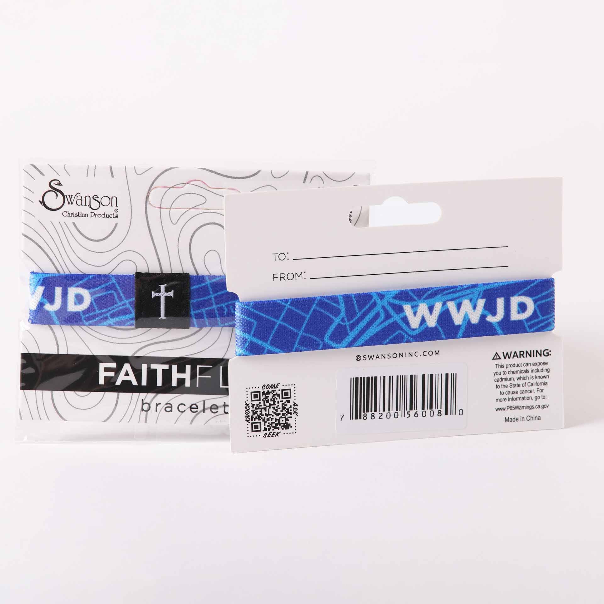 BRACELET FAITHFLEX WWJD