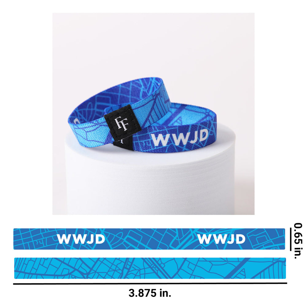 BRACELET FAITHFLEX WWJD