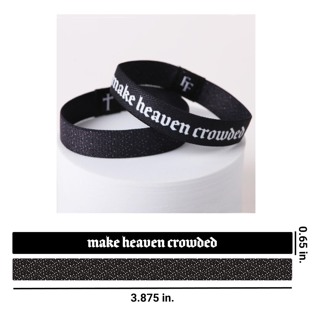 BRACELET FAITHFLEX MAKE HEAVEN CROWDED