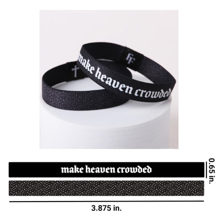 BRACELET FAITHFLEX MAKE HEAVEN CROWDED