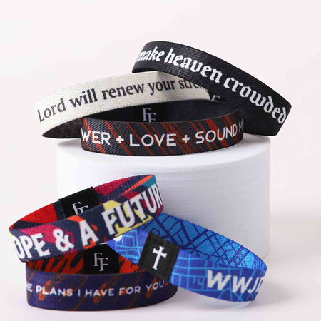 BRACELET FAITHFLEX ASSORTMENT 24PK