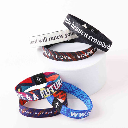 BRACELET FAITHFLEX ASSORTMENT 24PK