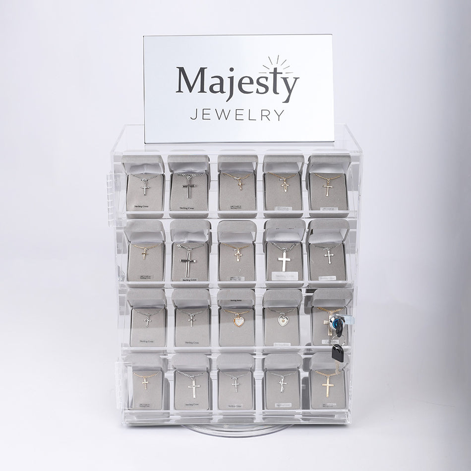 JEWELRY DISPLAY TOP SELLER 20 SLOT ASSORTMENT 40