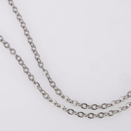 NECKLACE TEMPLE MOUNT SOIL PROMISE SILVER 20"