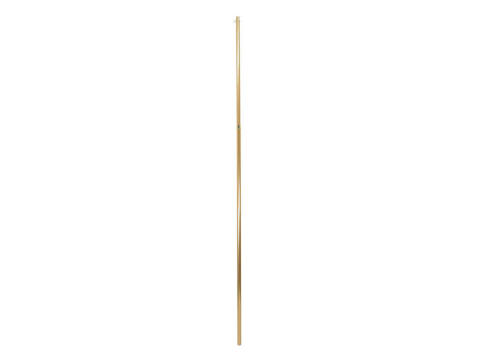 5' to 9-1/2' Adjustable Gold Aluminum Pole