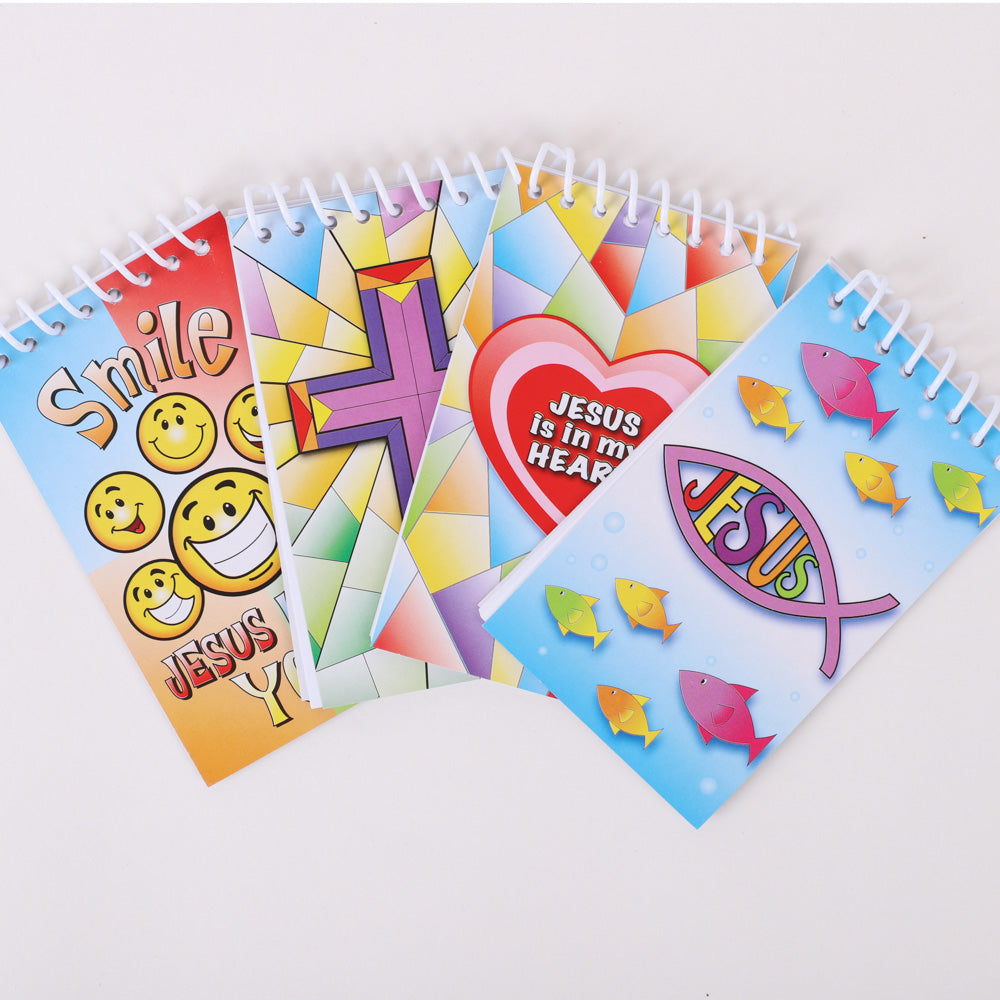 NOTEPADS INSPIRATIONAL SPIRAL PK24