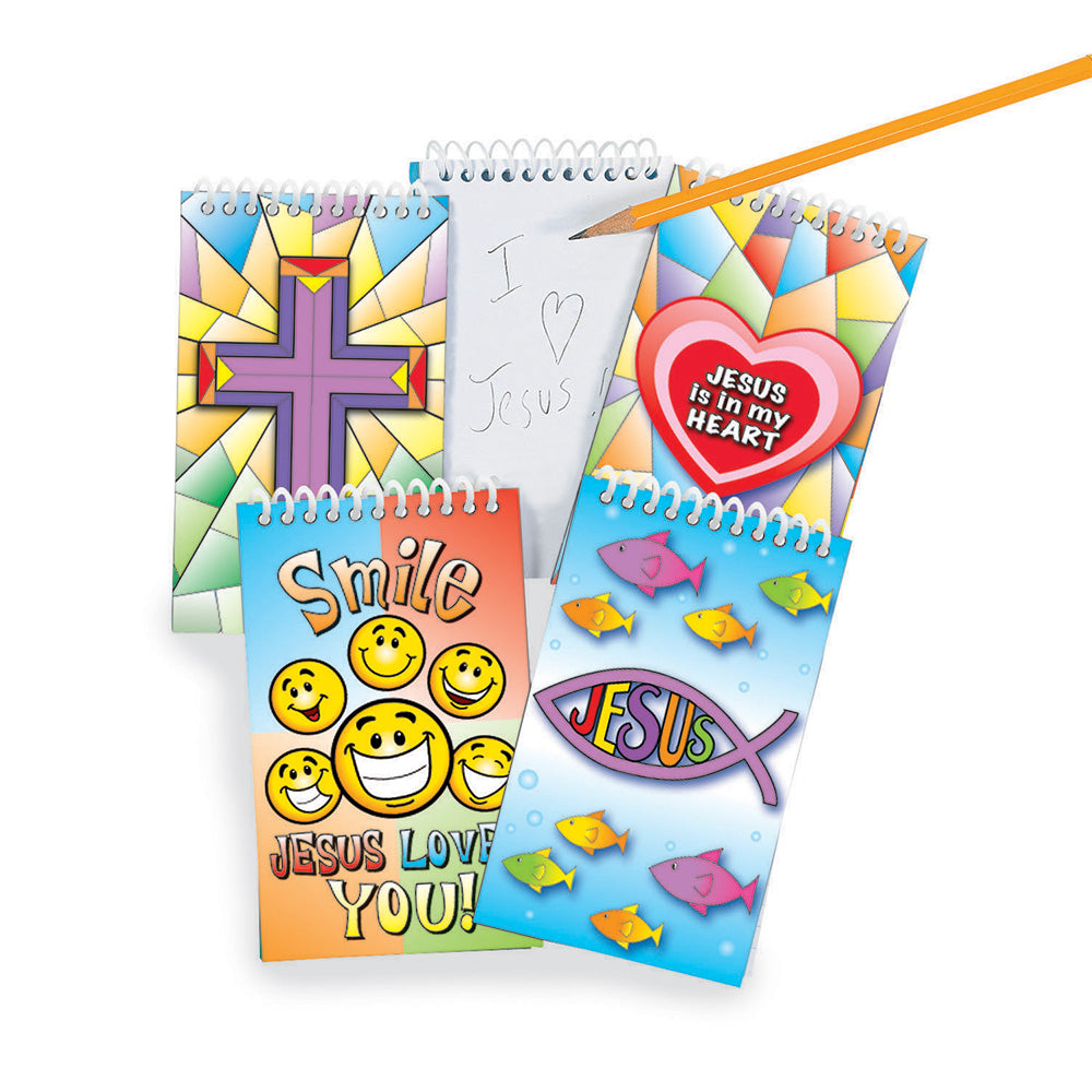 NOTEPADS INSPIRATIONAL SPIRAL PK24