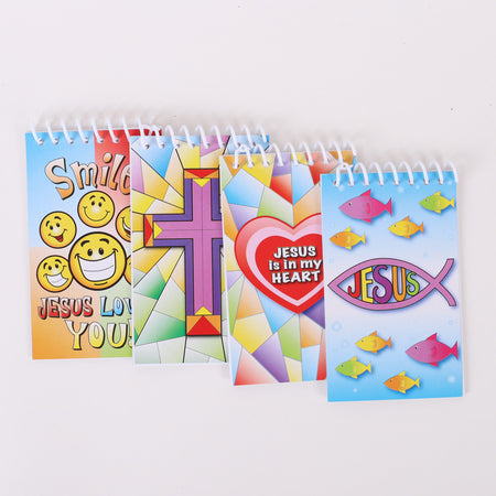 NOTEPADS INSPIRATIONAL SPIRAL PK24