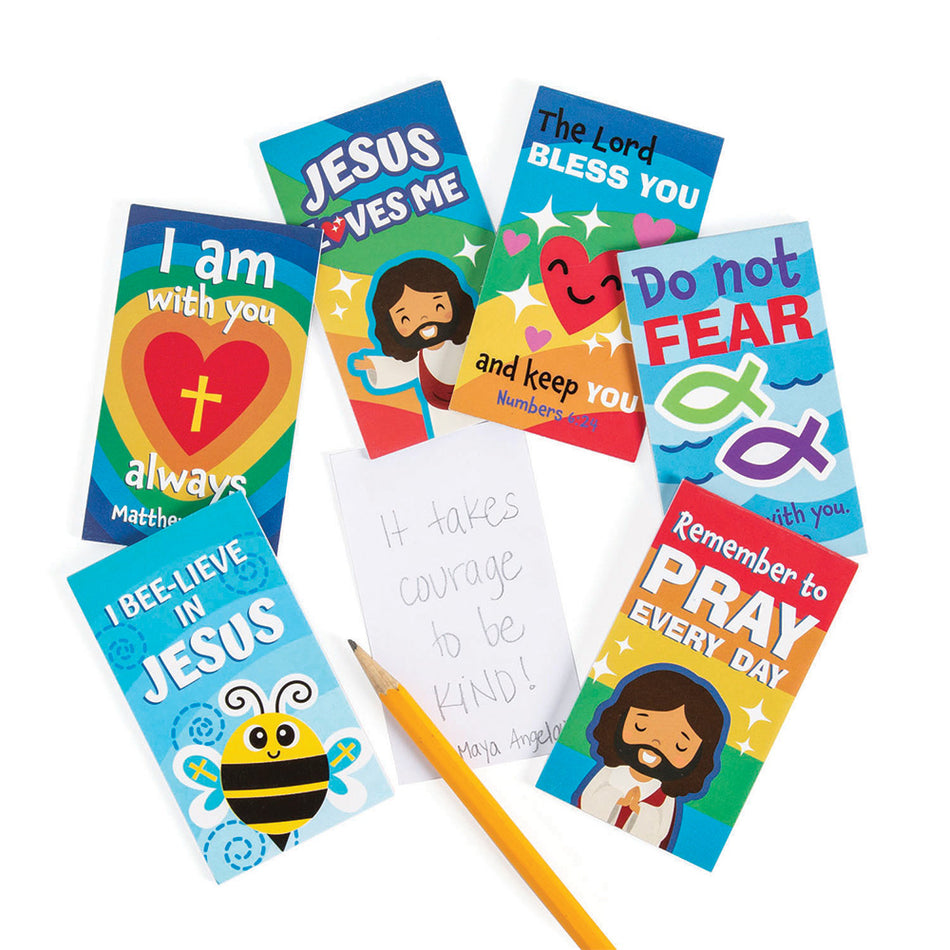 NOTEPADS INSPIRATIONAL ASSORTMENT PK72