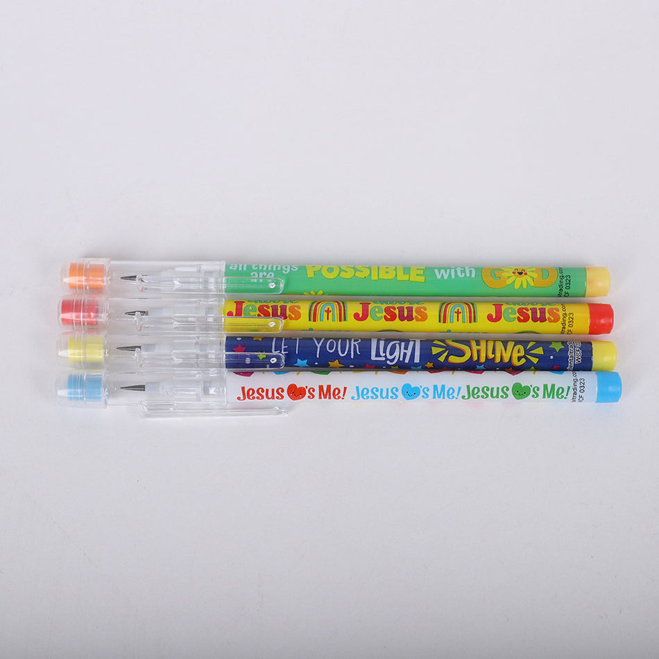 PENCIL POP-A-POINT ASSORTMENT PK50
