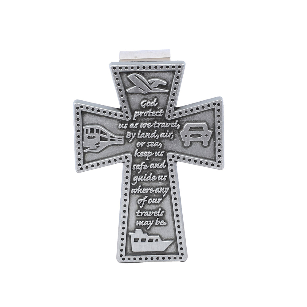 VISOR CLIP CROSS GOD PROTECT PK4