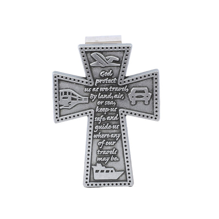 VISOR CLIP CROSS GOD PROTECT PK4