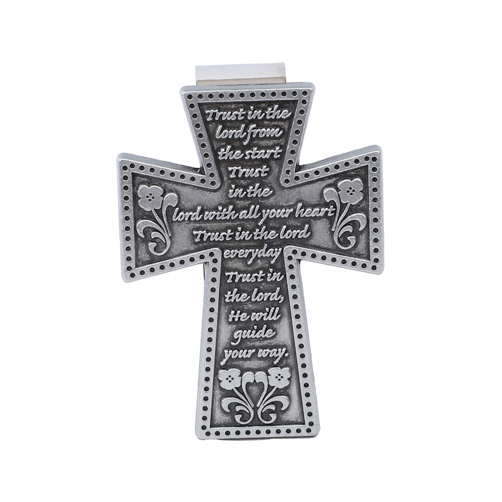 VISOR CLIP CROSS TRUST IN THE LORD PK4