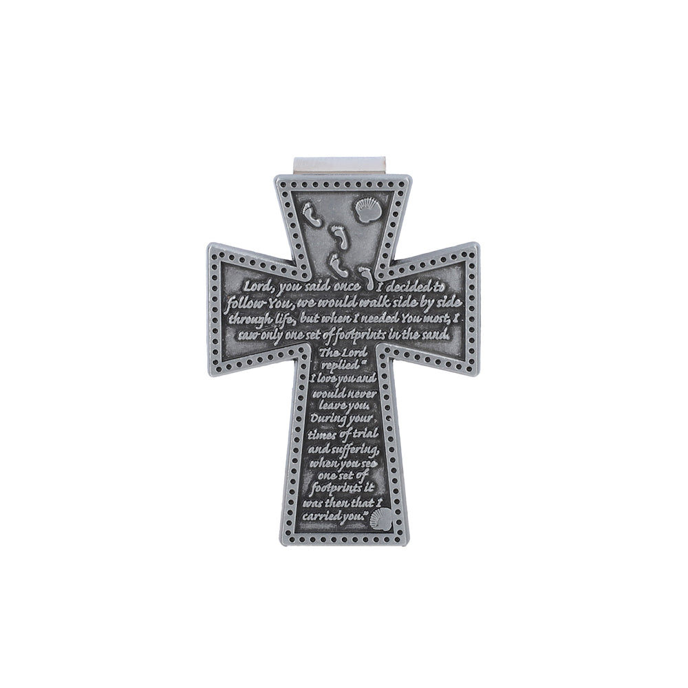 VISOR CLIP CROSS FOOTPRINTS PK4