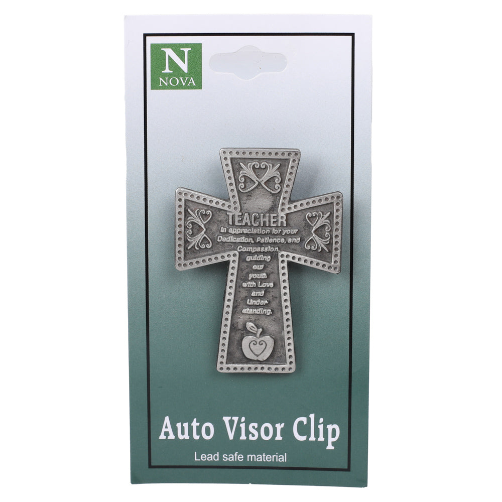 VISOR CLIP CROSS TEACHER PK4