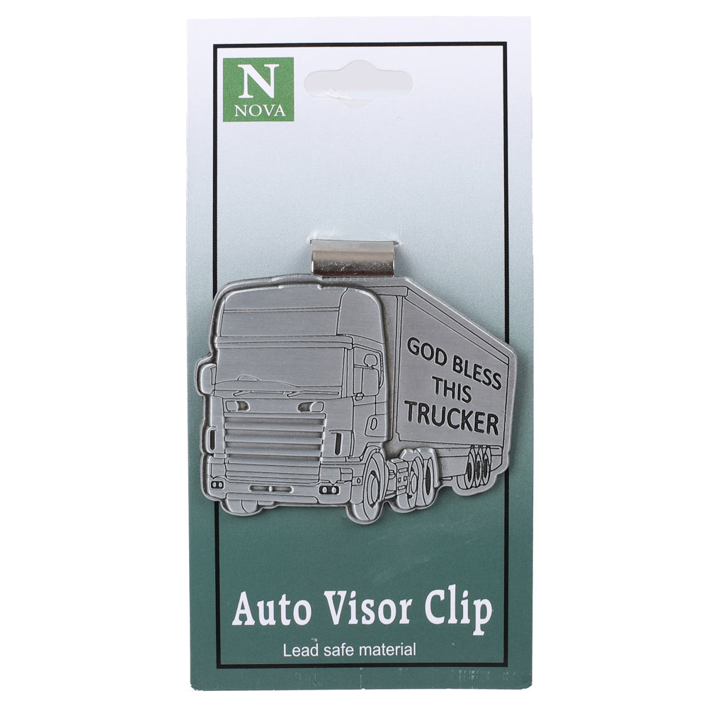 VISOR CLIP TRUCKER PK4