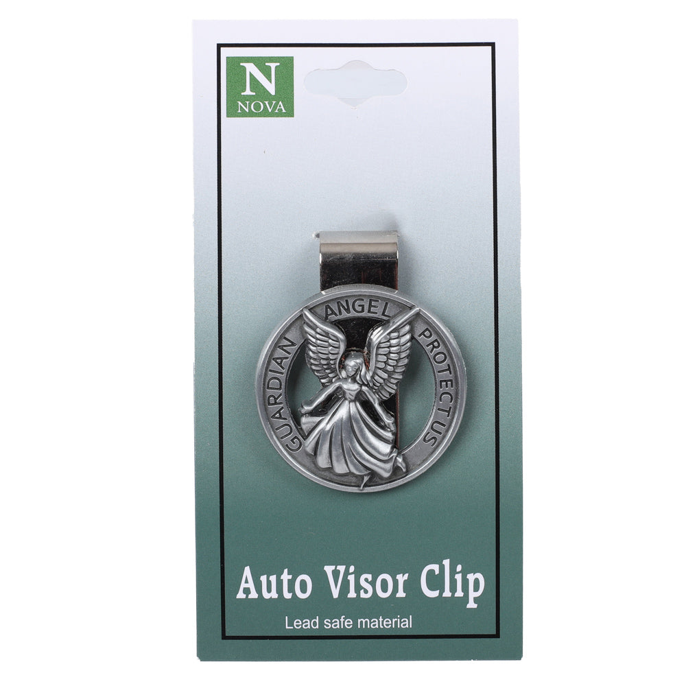 VISOR CLIP ROUND ANGEL PK4