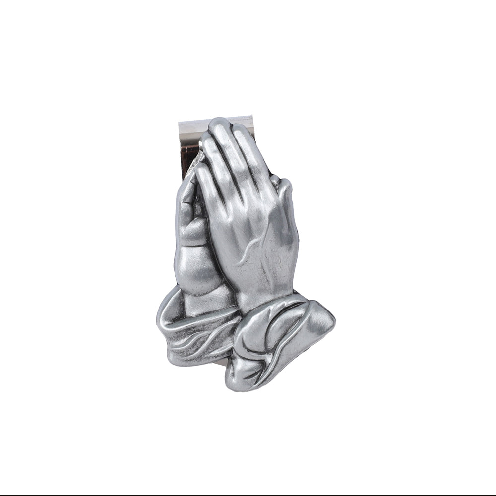 VISOR CLIP PRAYING HANDS PK4