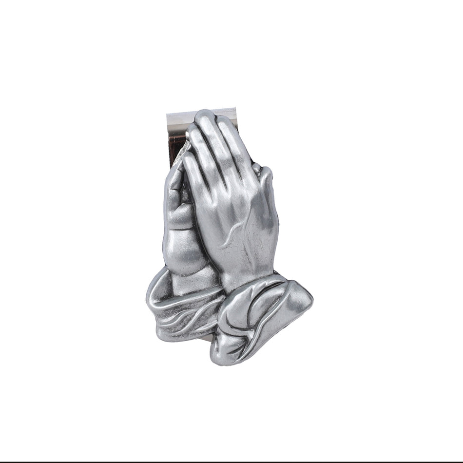 VISOR CLIP PRAYING HANDS PK4