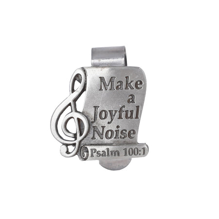 VISOR CLIP MAKE A JOYFUL NOISE PK4