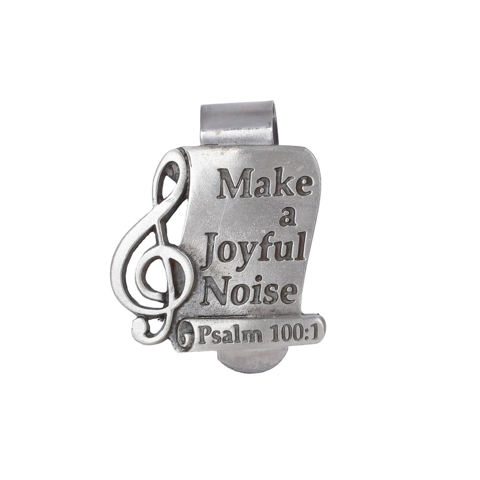 VISOR CLIP MAKE A JOYFUL NOISE PK4
