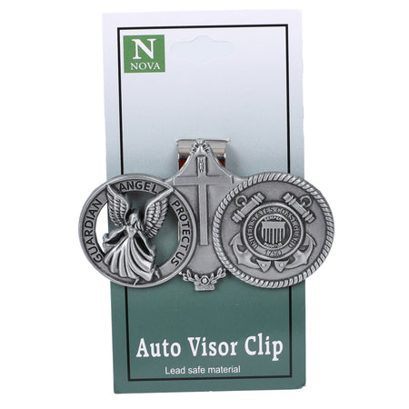 VISOR CLIP  ANGEL COAST GUARD PK4