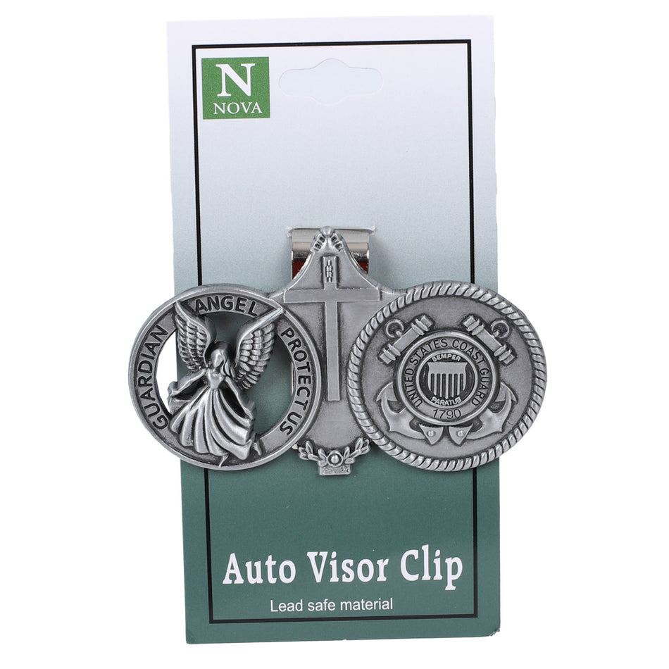 VISOR CLIP  ANGEL COAST GUARD PK4