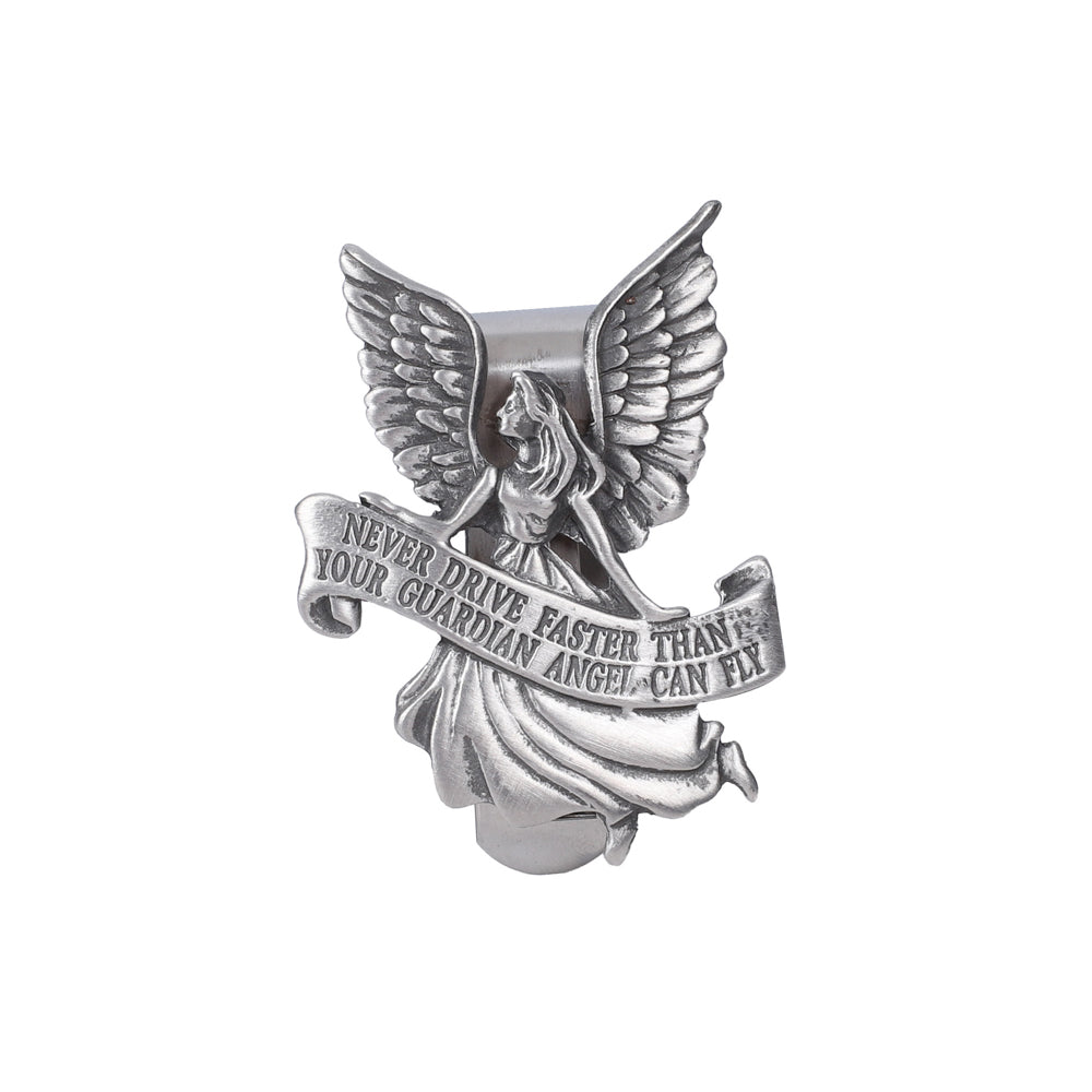 VISOR CLIP ANGEL NEVER DRIVE FASTER PK4
