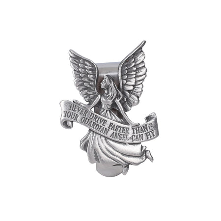 VISOR CLIP ANGEL NEVER DRIVE FASTER PK4
