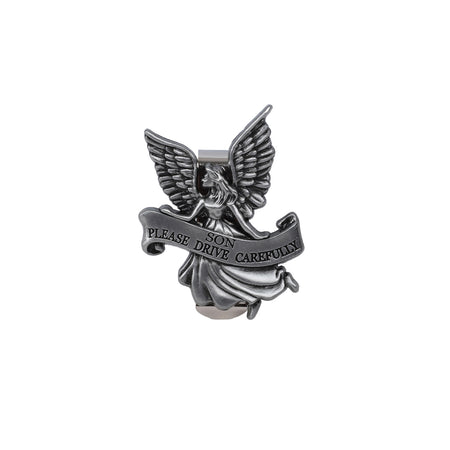 VISOR CLIP ANGEL  DRIVE CAREFULLY SON PK4