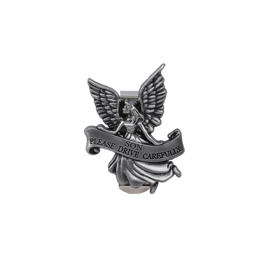 VISOR CLIP ANGEL  DRIVE CAREFULLY SON PK4